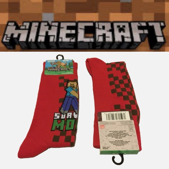 Minecraft Socks - Picture 2 of 16